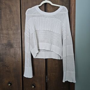 Women's Beige Knit Sweater